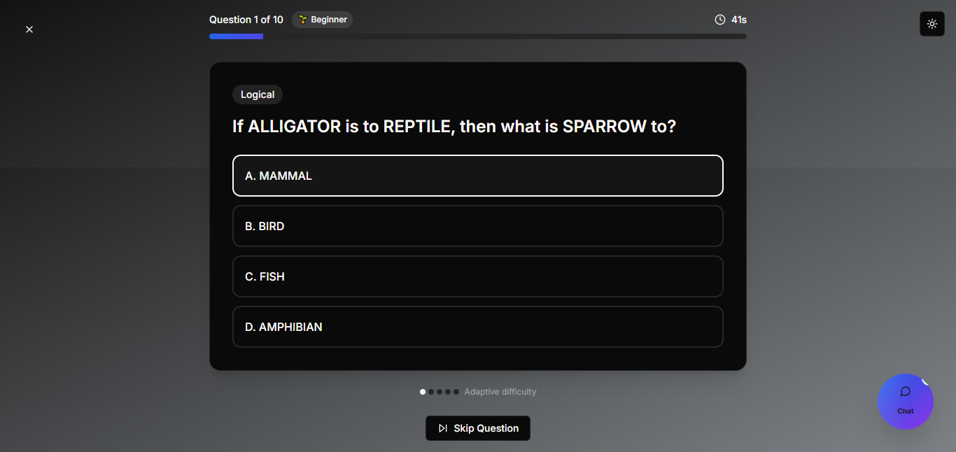 Advanced AI-Powered IQ Assessment screenshot 4