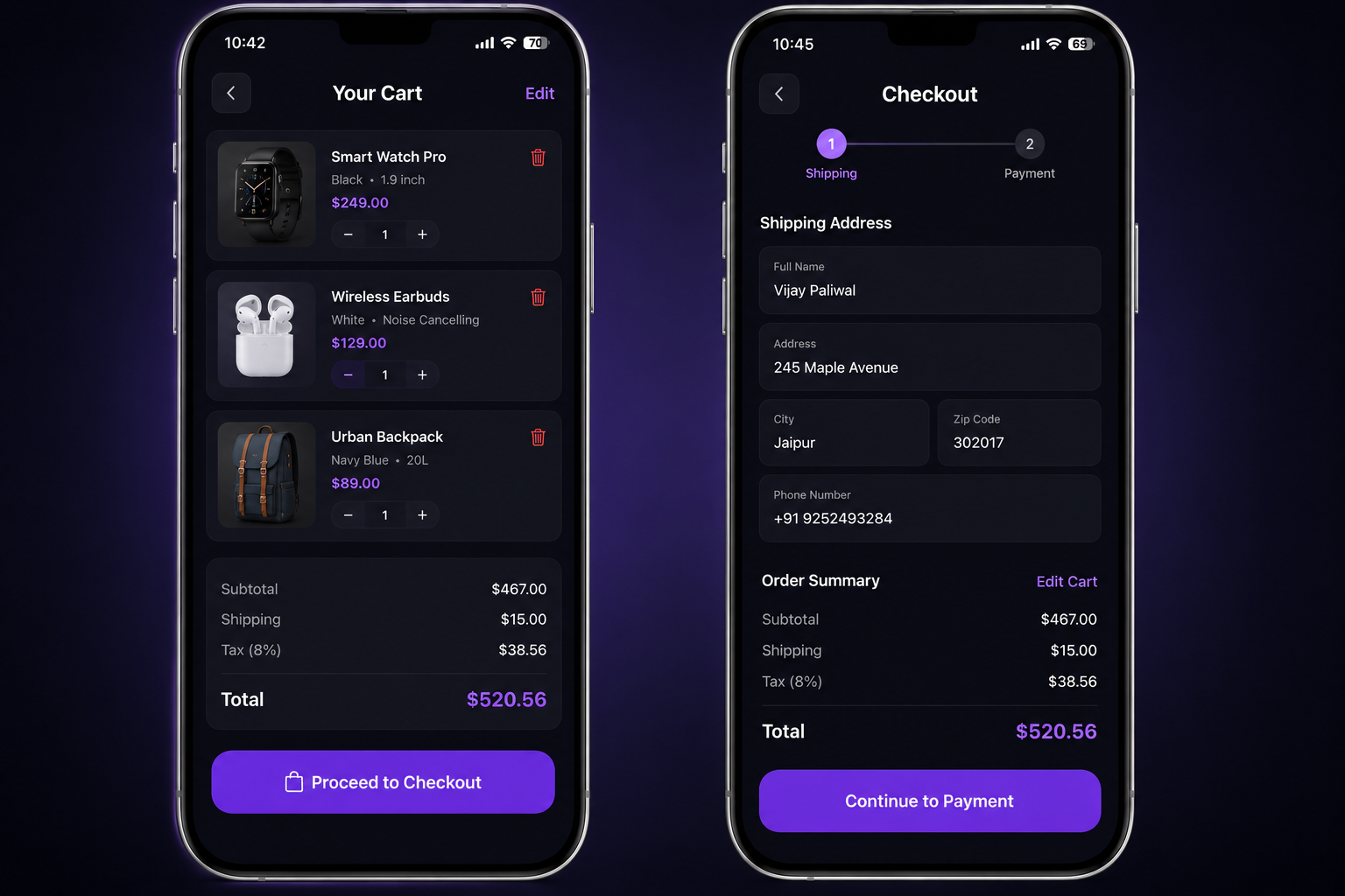 Multi-T-Ecomm Mobile – AI Powered Conversational Shopping App screenshot 5